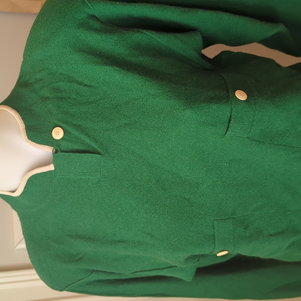 EUC- Sonia Rykiel Green Sweater- SZ 42/M - Picture 2 of 7
